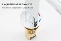 Смеситель для раковины Gappo G1052-80 Хром — фото 9, Смесители для раковины