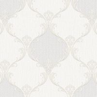 Обои Andrea Rossi Barbana 54286-3 Винил на флизелине (1,06*10,05) Серый, Орнамент — фото 1, Обои для стен