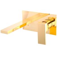 Смеситель для раковины Migliore Kvant Gold 25396 Золото — фото 1, Смесители для раковины