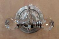 Двойной крючок Art&Max Barocco Crystal AM-1784-Cr-C Хром — фото 2, Крючки для полотенец