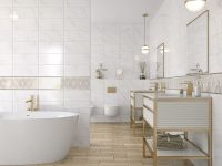 Товар: Керамическая плитка Cersanit Omnia белая OMG051D настенная 20x44 см - фото 5 Керамическая плитка Cersanit Omnia белая OMG051D настенная 20x44 см — фото 5, Керамическая плитка