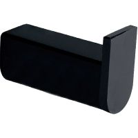 Крючок Nofer Capri 16221.N Черный матовый — фото 1, Крючки для полотенец