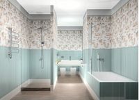 Керамический декор Kerama Marazzi Монфорте Роза обрезной 14017R\3F 40х120 см — фото 3, Керамическая плитка