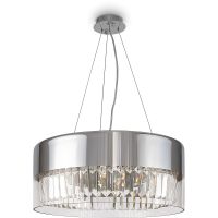 Подвесной светильник Maytoni Modern Wonderland MOD313PL-06CH Прозрачный Хром — фото 2, Подвесные светильники