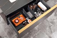 Товар: Тумба с раковиной Orans BC-V8106-1200 120 8106000 подвесная Black - фото 6 Тумба с раковиной Orans BC-V8106-1200 120 8106000 подвесная Black — фото 6, Мебель для ванной