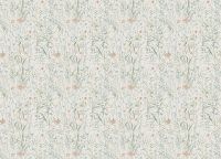 Обои Grandeco Universe 4 UR 3303 Винил на флизелине (1,06*10,05) Зеленый/Голубой/Розовый, Цветы/Листья — фото 3, Обои для стен