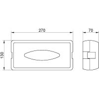 Диспенсер для салфеток Nofer Черный арт-04027.N — фото 2, Диспенсеры для салфеток