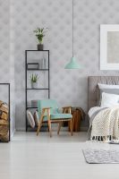 Товар: Обои AS Creation New Life 37682-4 Винил на флизелине (0,53*10,05) Серый/Белый, Геометрия - фото 5 Обои AS Creation New Life 37682-4 Винил на флизелине (0,53*10,05) Серый/Белый, Геометрия — фото 5, Обои для стен