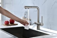 Товар: Смеситель для кухни Paulmark Serpentine Se213222-NI Никель - фото 5 Смеситель для кухни Paulmark Serpentine Se213222-NI Никель — фото 5, Смесители для кухни