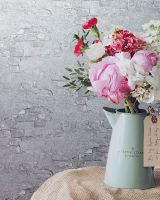 Обои Solo Loft Silver 168457-10 Винил на флизелине (1,06*10,05) Серый, Кирпич — фото 3, Обои для стен