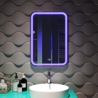 Товар: Зеркало Silver Mirrors Malta-RGB 55 LED-00002511 с подсветкой с сенсорным выключателем и диммером - фото 37 Зеркало Silver Mirrors Malta-RGB 55 LED-00002511 с подсветкой с сенсорным выключателем и диммером — фото 37, Мебель для ванной