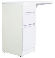 Товар: Тумба под раковину Orange Optima 100 OP-40TUW Белый глянец - фото 7 Тумба под раковину Orange Optima 100 OP-40TUW Белый глянец — фото 7, Мебель для ванной