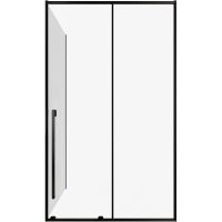 Душевой уголок Allen Brau Fantasy 120x80 3.11006.31 + 3.11012.31 профиль Черный матовый стекло прозрачное — фото 3, Прямоугольные душевые уголки