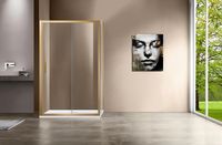 Товар: Душевой уголок Vincea Garda 130x100 VSR-1G1013CLG профиль Брашированное золото стекло прозрачное - фото 3 Душевой уголок Vincea Garda 130x100 VSR-1G1013CLG профиль Брашированное золото стекло прозрачное — фото 3, Душевые уголки