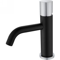 Смеситель для раковины Boheme Stick 121-BCR.2 Черный Хром — фото 1, Смесители