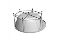 Каркас для ванны Vayer Eva 180х180 — фото 1, Комплектующие