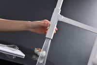 Смеситель для кухни Paulmark Leader Le214101-431 Белый матовый — фото 6, Смесители для кухни