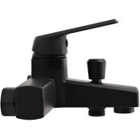 Смеситель для ванны Orange OneLife P02-100b Черный — фото 2, Смеситель для ванны