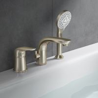 Товар: Смеситель на борт ванны Orange Otto M22-333ni Никель - фото 2 Смеситель на борт ванны Orange Otto M22-333ni Никель — фото 2, Смесители