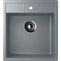 Кухонная мойка Ulgran Classic U-406-309 Темно-серая — фото 1, Кухонные мойки