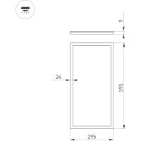 Светодиодная панель Arlight Intenso 043553 Белый — фото 2, Точечные светильники