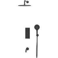 Товар: Душевая система Whitecross Y black YSET11TOPBL с термостатом Черная матовая - фото 2 Душевая система Whitecross Y black YSET11TOPBL с термостатом Черная матовая — фото 2, Душевое оборудование. Душевая программа