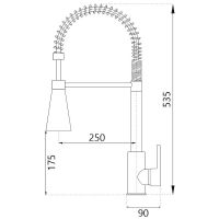 Товар: Смеситель для кухни BRNOU BR-821 Белый - фото 7 Смеситель для кухни BRNOU BR-821 Белый — фото 7, Смесители