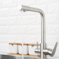 Товар: Смеситель для кухни Frap F4348 Сатин - фото 8 Смеситель для кухни Frap F4348 Сатин — фото 8, Смесители