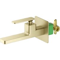 Смеситель для раковины Timo Torne 4372/17SM Золото матовое — фото 1, Смесители для раковины