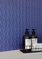 Керамическая плитка Шахтинская плитка (Unitile) Конфетти синий низ 02 настенная 25х40 см — фото 2, Керамическая плитка