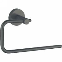 Полотенцедержатель Boheme Uno 10975-GM Оружейная сталь — фото 1, Полотенцедержатели