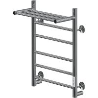 Электрический полотенцесушитель Ника Way-2 60/40 U с полкой Хром — фото 1, Электрические полотенцесушители