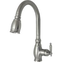 Смеситель для кухни Seaman Eco Koblenz SSN-2168P-SS (SSN-2168P) Сталь — фото 1, Смесители