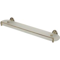 Стеклянная полка Veragio Bonjour VR.BNR-7811.BR Бронза — фото 1, Полки для ванной и душа