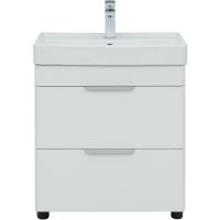 Товар: Тумба под раковину Aquanet Ирис new 60 310152 Белая глянцевая - фото 2 Тумба под раковину Aquanet Ирис new 60 310152 Белая глянцевая — фото 2, Тумбы под раковину