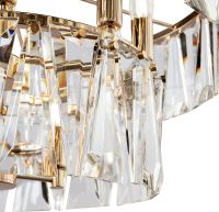 Подвесной светильник Maytoni Modern Puntes MOD043PL-12G Прозрачный Золото — фото 2, Подвесные светильники