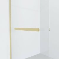 Душевая перегородка Niagara Nova 120 NG-641-12GOLD профиль Холодное золото стекло прозрачное — фото 4, Душевые перегородки