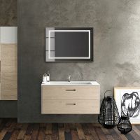 Товар: Зеркало Silver Mirrors Саурон 80 LED-00002509 с подсветкой Черное с сенсорным выключателем и диммером - фото 3 Зеркало Silver Mirrors Саурон 80 LED-00002509 с подсветкой Черное с сенсорным выключателем и диммером — фото 3, Мебель для ванной