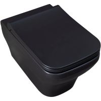 Товар: Унитаз Allen Brau Infinity 4.21011.31 подвесной Черный матовый без сиденья - фото 4 Унитаз Allen Brau Infinity 4.21011.31 подвесной Черный матовый без сиденья — фото 4, Подвесные унитазы