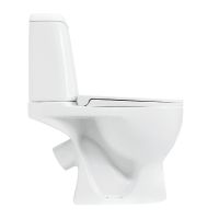Унитаз-компакт Sanita Luxe Max SL DM WC.CC/Max/2-DM/WHT.G/S1 с бачком и сиденьем Микролифт — фото 3, Напольные унитазы