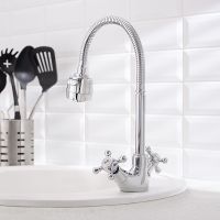 Смеситель для кухни Ростовская Мануфактура Сантехники SL65-279F Хром — фото 9, Смесители