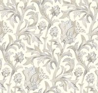 Обои LOYMINA Origins Винил на флизелине (1*10,05) Серый/Бежевый, Вензель арт-ALS1 002/1 — фото 2, Обои для стен