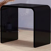 Стульчик для ванной Veconi ST-1TB ST-AC-1TB Черный полупрозрачный — фото 1, Сиденья