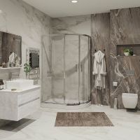 Товар: Душевой уголок Niagara Nova 120х80 NG-6621-08 профиль Хром стекло прозрачное - фото 2 Душевой уголок Niagara Nova 120х80 NG-6621-08 профиль Хром стекло прозрачное — фото 2, Душевые уголки