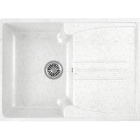 Кухонная мойка Domaci Бьелла DMC-40S GWS-40S-331 Белая — фото 1, Кухонные мойки