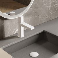 Товар: Смеситель для раковины WasserKRAFT Saale 9503 Белый матовый - фото 2 Смеситель для раковины WasserKRAFT Saale 9503 Белый матовый — фото 2, Смесители