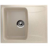 Кухонная мойка Ulgran Classic U-201-328 Бежевая — фото 1, Кухонные мойки