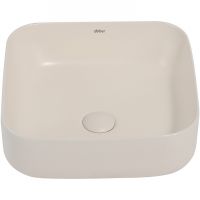 Товар: Раковина-чаша Abber Rechteck 39 AC2211MBE Светло-бежевая матовая - фото 4 Раковина-чаша Abber Rechteck 39 AC2211MBE Светло-бежевая матовая — фото 4, Раковины
