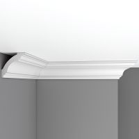 Карниз гибкий Decomaster DP 213FL 2400x80x80 мм — фото 1, Карнизы