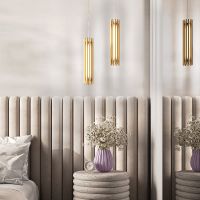 Подвесной светильник Maytoni Modern Sonata MOD410PL-L12BS3K Золото Латунь — фото 6, Подвесные светильники